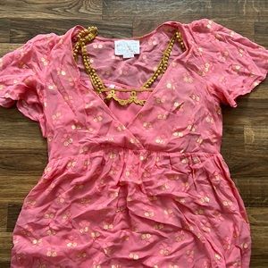 Anthropologie maxi summer dress